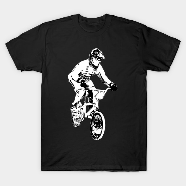 bmx T-Shirt by rickylabellevie